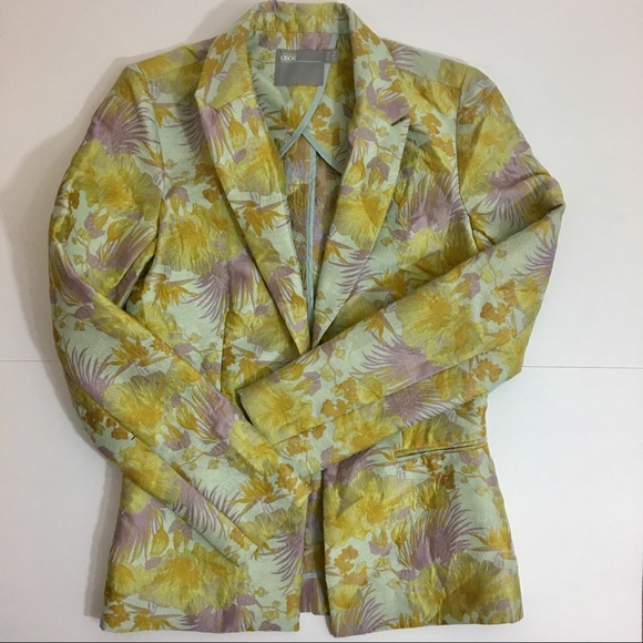 Asos Brocade Floral Blazer 